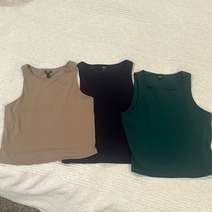 Body contour tanks in 3 colors (set)